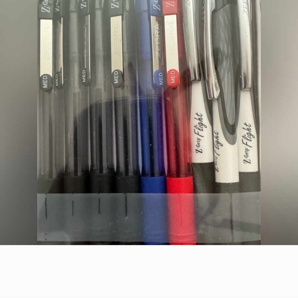 Zebra Pens Combo Pack Writing Refresh 26 Count Z-Grip ClickArt Fountain … - Picture 7 of 11